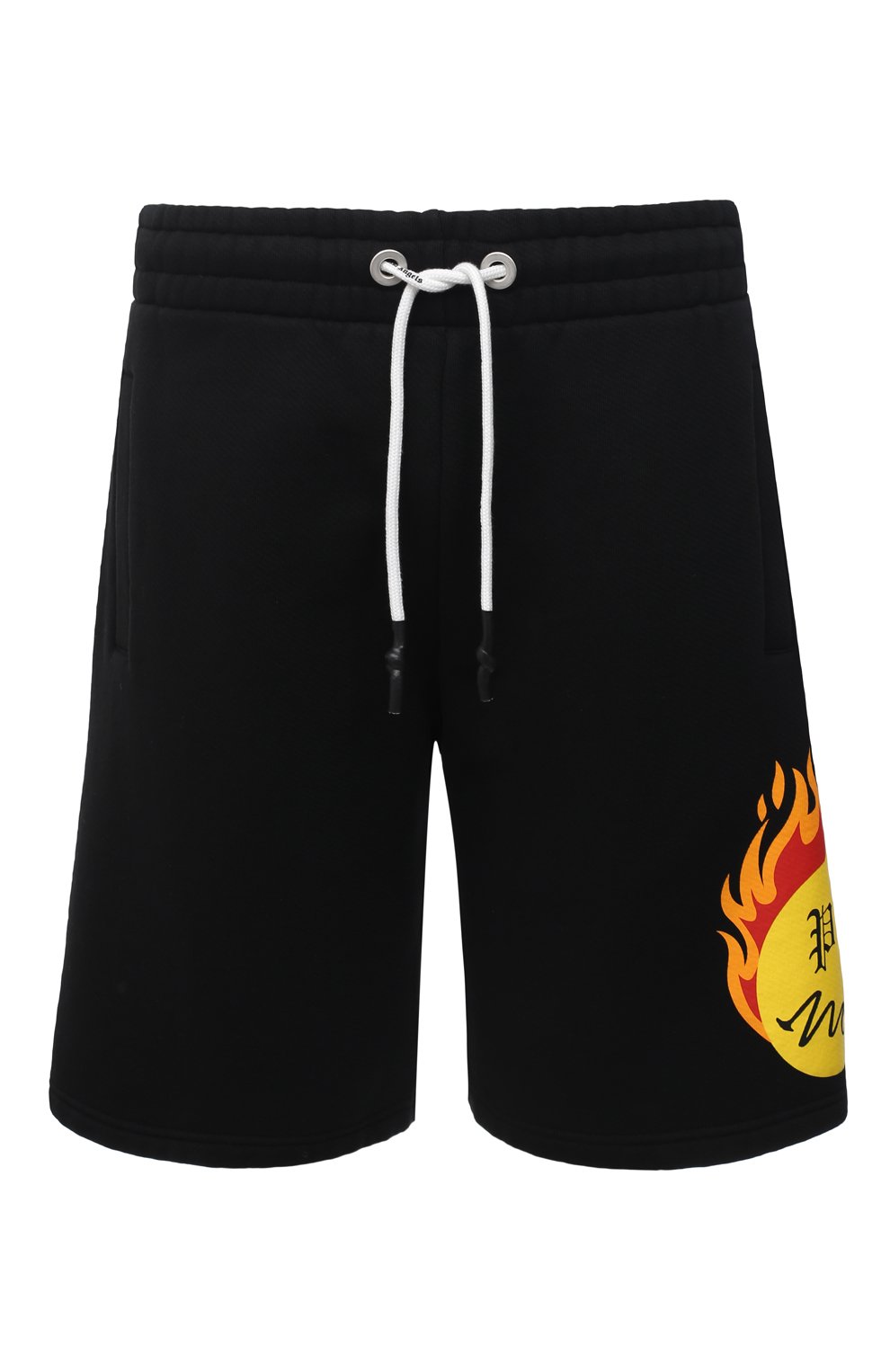 Хлопковые шорты PALM ANGELS, арт. PMCI010R21FLE0011018, фото 1