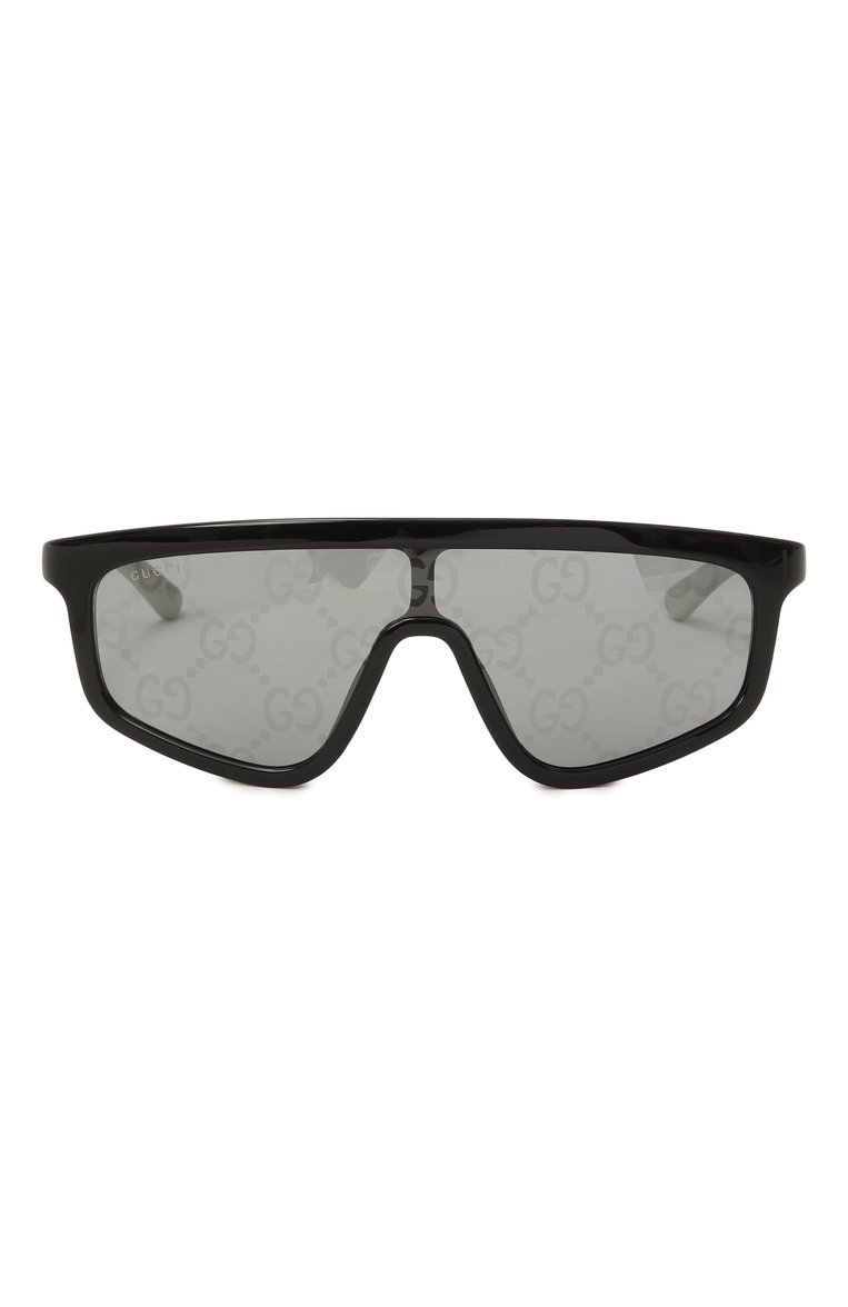 Женские солнцезащитные очки GUCCI черного цвета, арт. GG1736S 003 | Фото 3 (Нос: Не проставлено; Региональные ограничения белый список (Axapta Mercury): Не проставлено; Материал: Пластик; Тип очков: С/з; Оптика Гендер: оптика-женское; Очки форма: Маска)