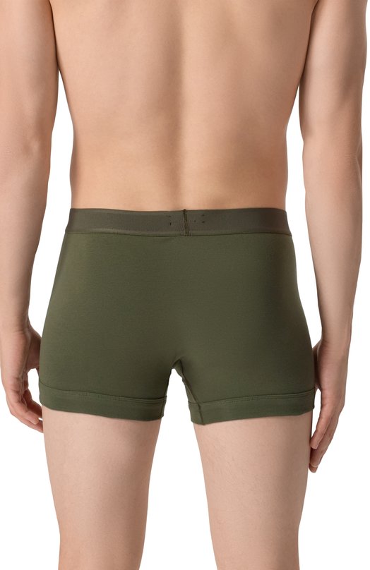 Хлопковые боксеры Tom Ford T4LC3/204 Хаки  T4LC3/204 Фото 3