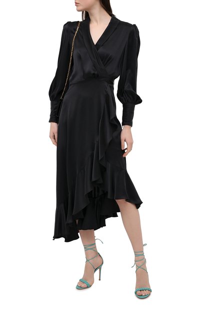 Кожаные босоножки leomi GIANVITO ROSSI, арт. G61531.15RIC.NAPMALE, фото 2