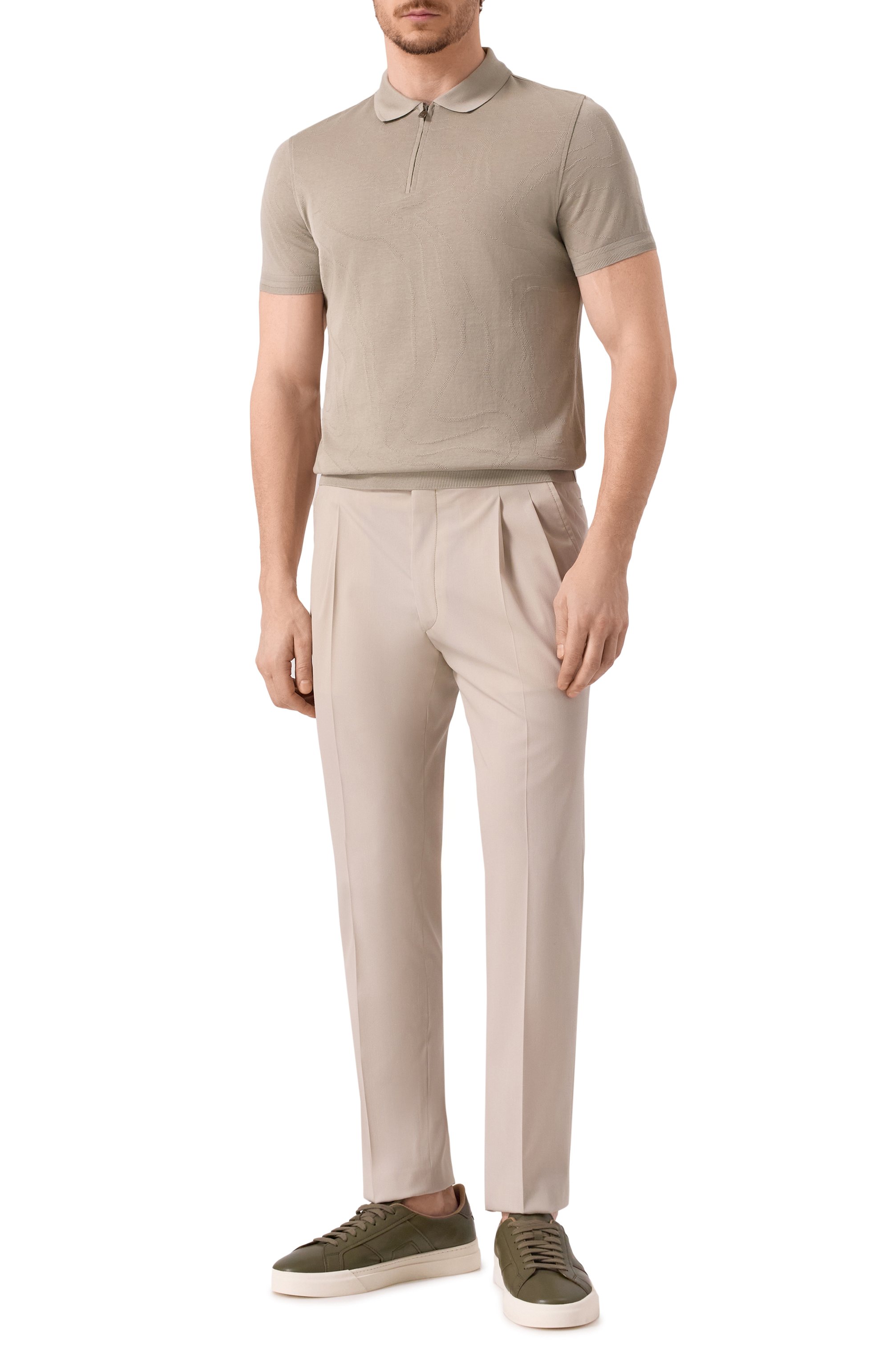 Хлопковое поло CORNELIANI, арт. 25G520-2525009, фото 2