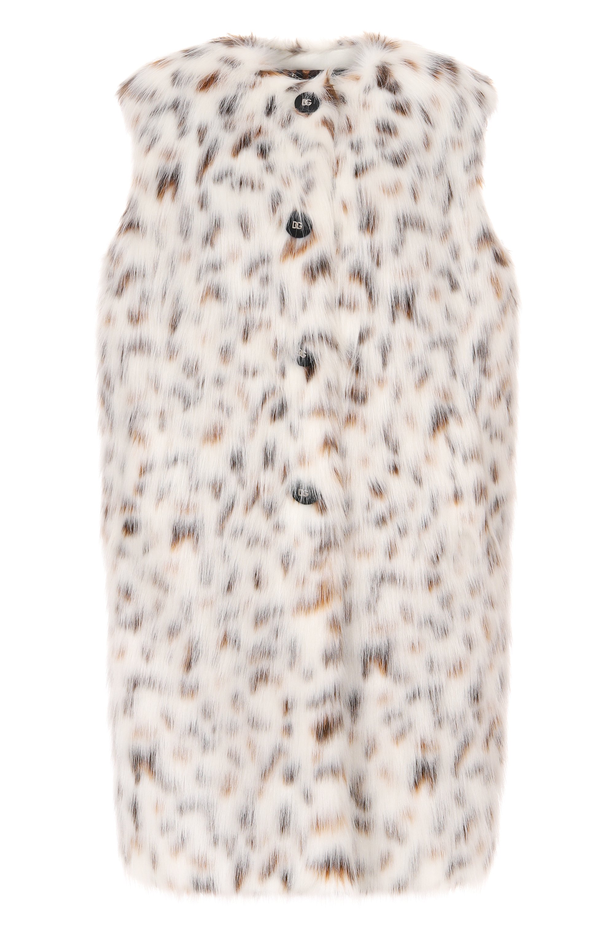 Жилет DOLCE & GABBANA белого цвета по цене 282500 руб., арт. F0B9ZF/FUSU0, фото 1 Жилет DOLCE & GABBANA, арт. F0B9ZF/FUSU0, фото 1