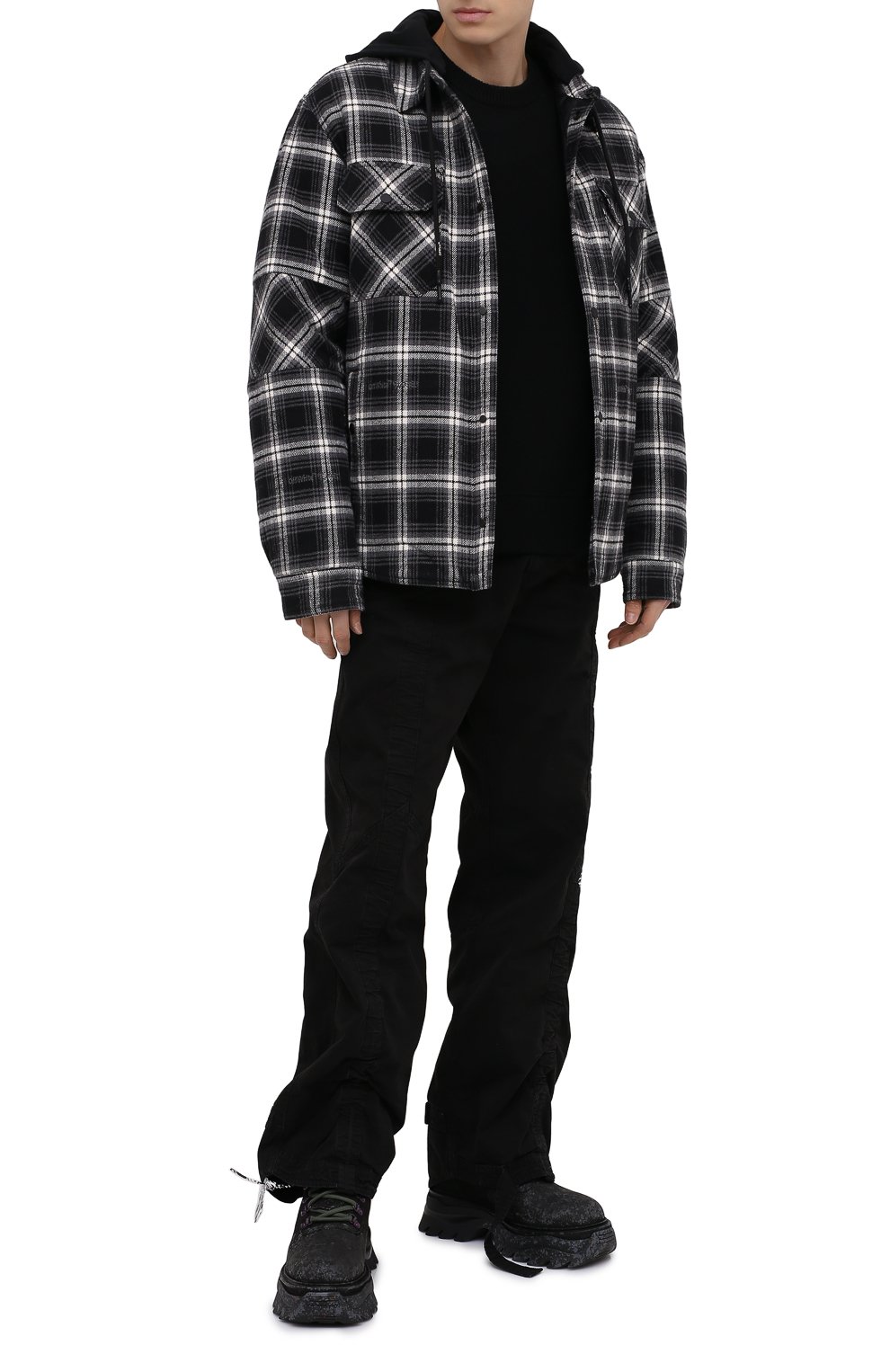 Кожаные ботинки OFF-WHITE, арт. 0MIA211R21LEA0011009, фото 2