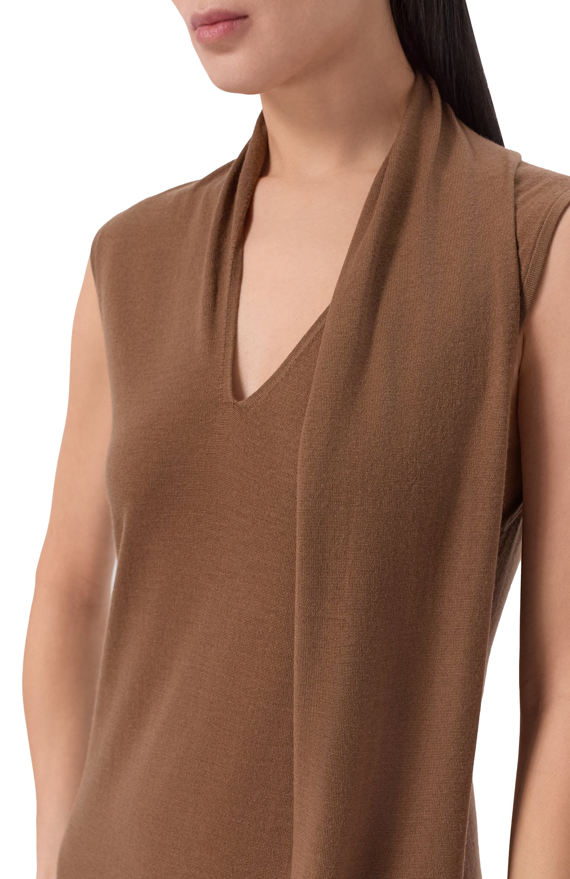 Платье из шерсти и шелка 12 STOREEZ, арт. 135836, фото 4