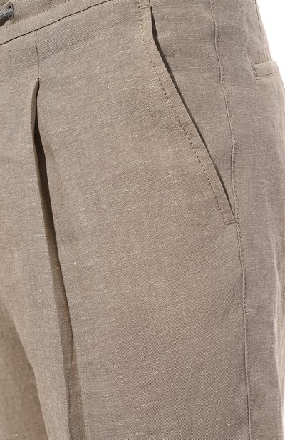 Льняные шорты CORNELIANI, арт. 914L20-3114157, фото 5