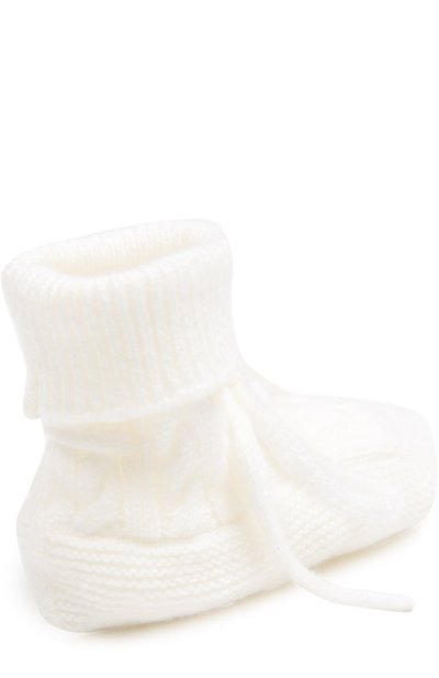 Вязаные носки с бантами LORO PIANA, арт. FAD5705, фото 3