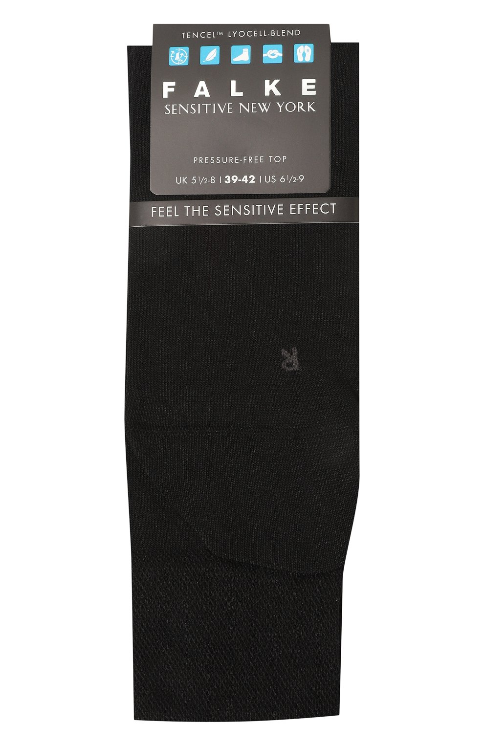 Носки FALKE черного цвета по цене 2800 руб., арт. 13043, фото 1 Носки FALKE, арт. 13043, фото 1