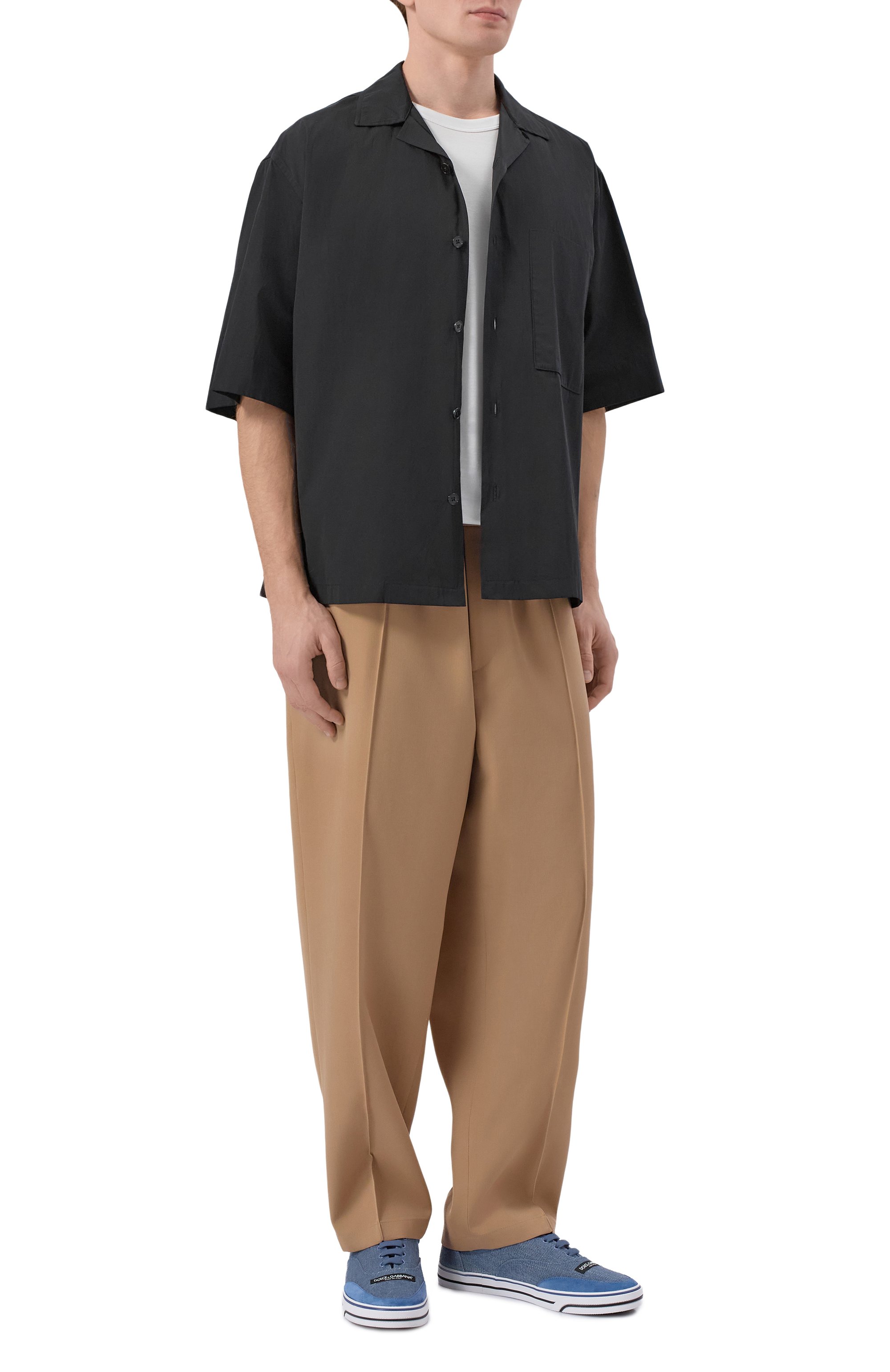 Текстильные кеды dg sailing DOLCE & GABBANA, арт. CS2399/A0332, фото 2