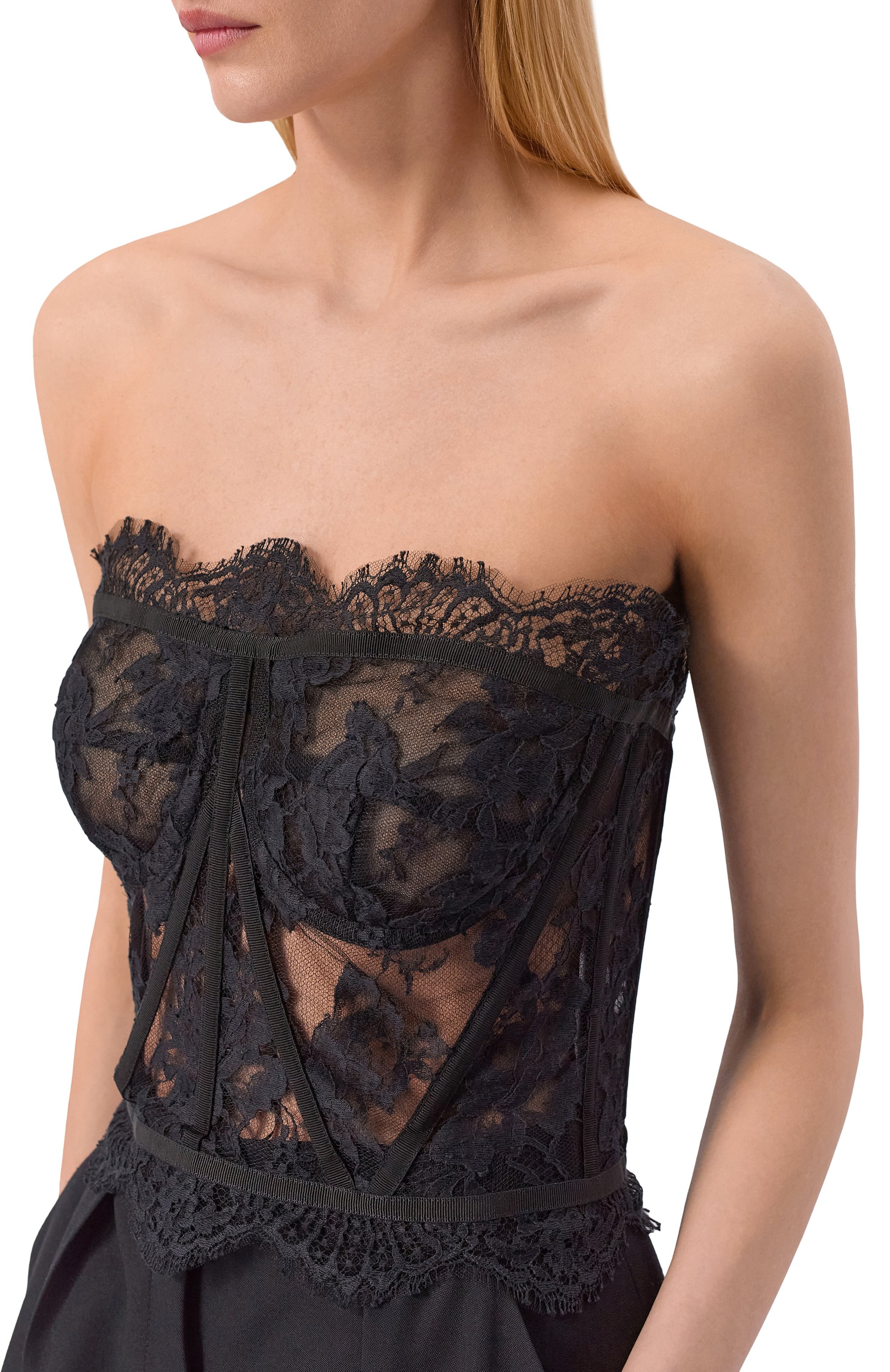 Хлопковый корсет DOLCE & GABBANA, арт. F72X4T/HLMQJ, фото 5