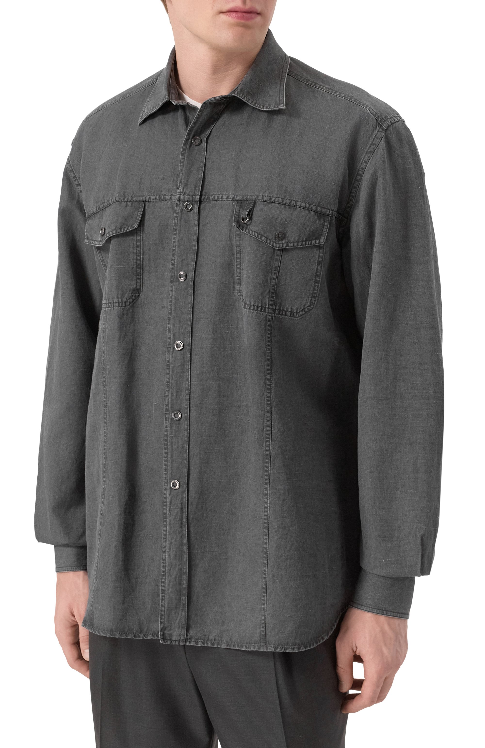 Джинсовая рубашка STEFANO RICCI, арт. MC007565/EX2905, фото 3