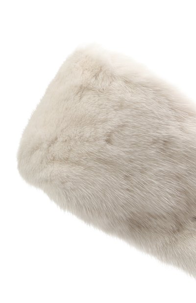 Меховая повязка из норки YVES SALOMON, арт. A304XXAGVI, фото 3