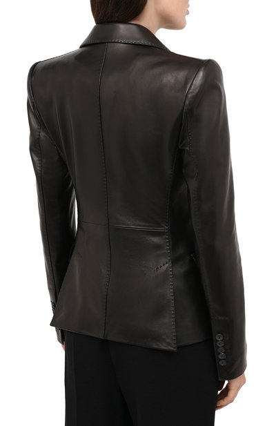 Кожаный жакет TOM FORD, арт. GIL448-LEX228, фото 5