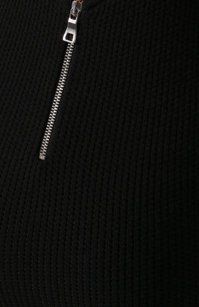 Шерстяное платье BALMAIN черного цвета по цене 154500 руб., арт. SF26372/K488, фото 5 Шерстяное платье BALMAIN, арт. SF26372/K488, фото 5
