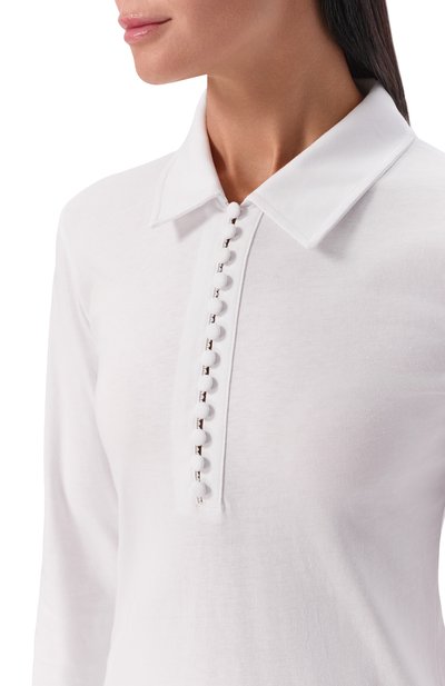 Хлопковое поло DRIES VAN NOTEN, арт. 011115-2603-001, фото 5