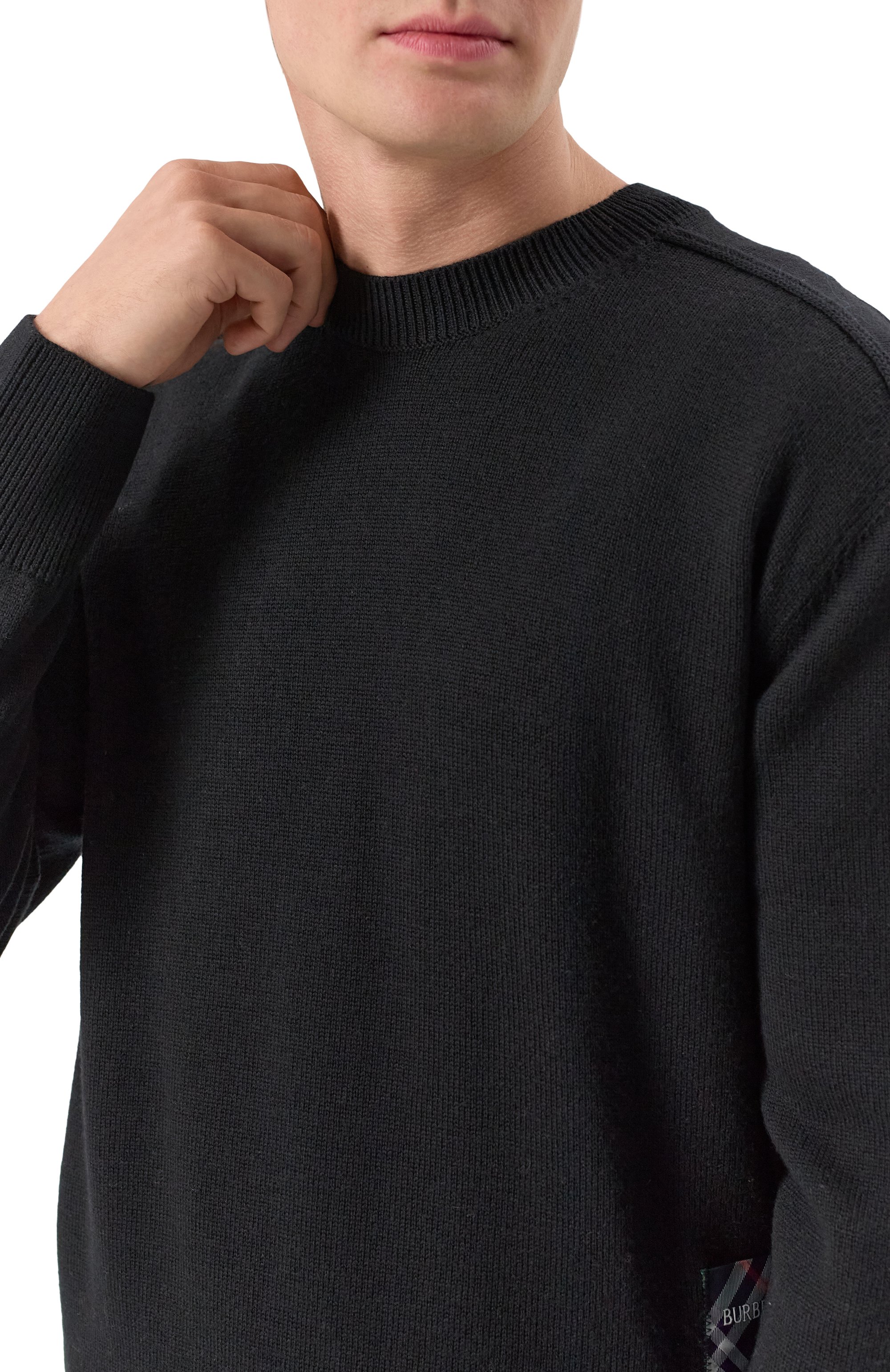 Шерстяной джемпер BURBERRY, арт. 8102494, фото 5