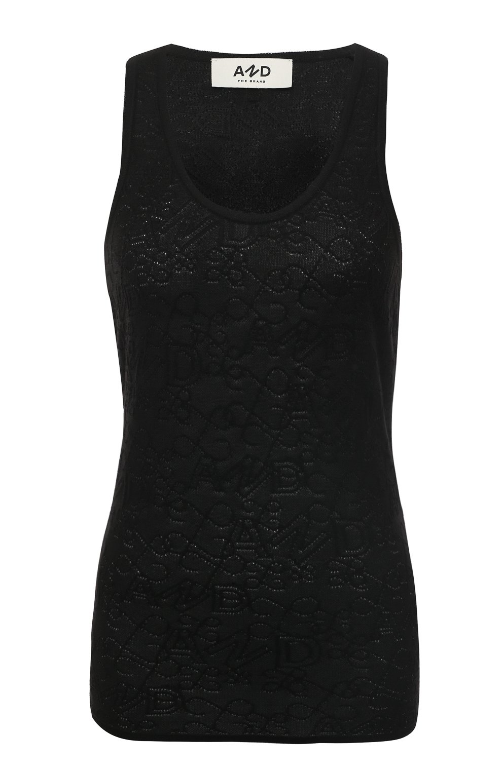 Майка из вискозы AND THE BRAND, арт. S23-TP019-1603-900, фото 1