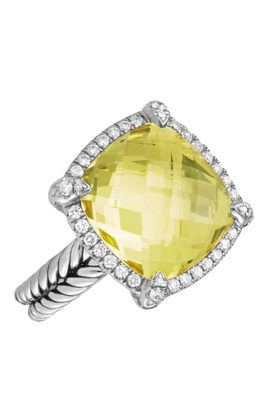Кольцо David Yurman R12746DSSALCDI Бесцветный R12746DSSALCDI