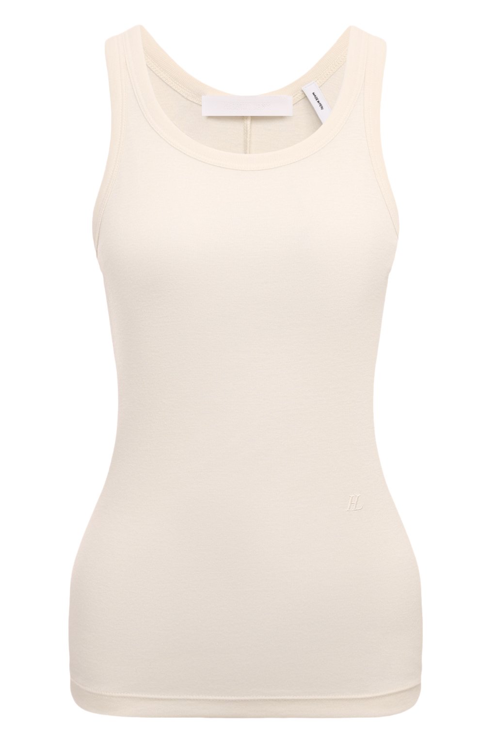 Майка HELMUT LANG кремового цвета по цене 19950 руб., арт. 001HW521, фото 1 Майка HELMUT LANG, арт. 001HW521, фото 1
