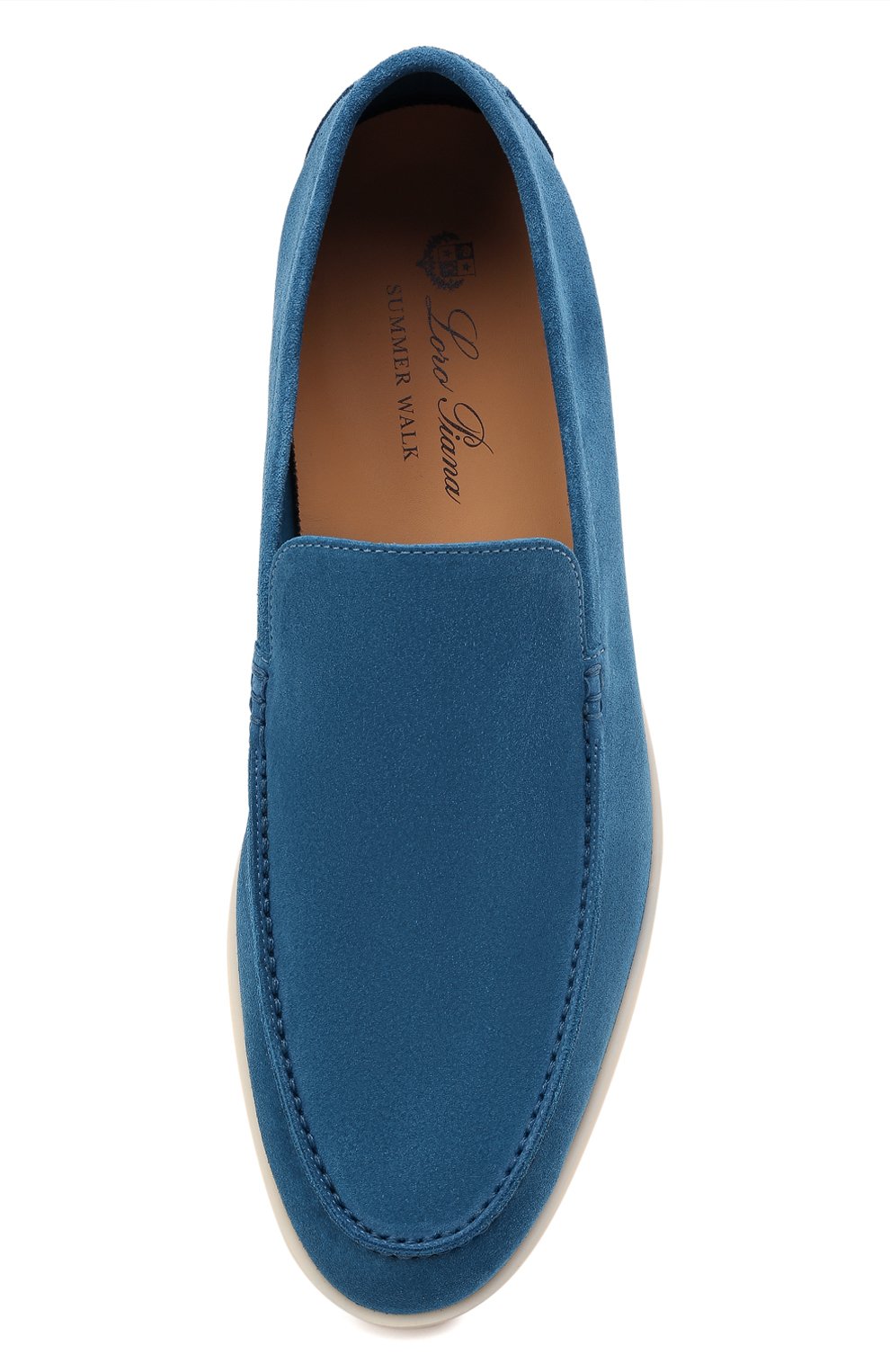 Замшевые лоферы summer walk LORO PIANA, арт. FAE8124, фото 6