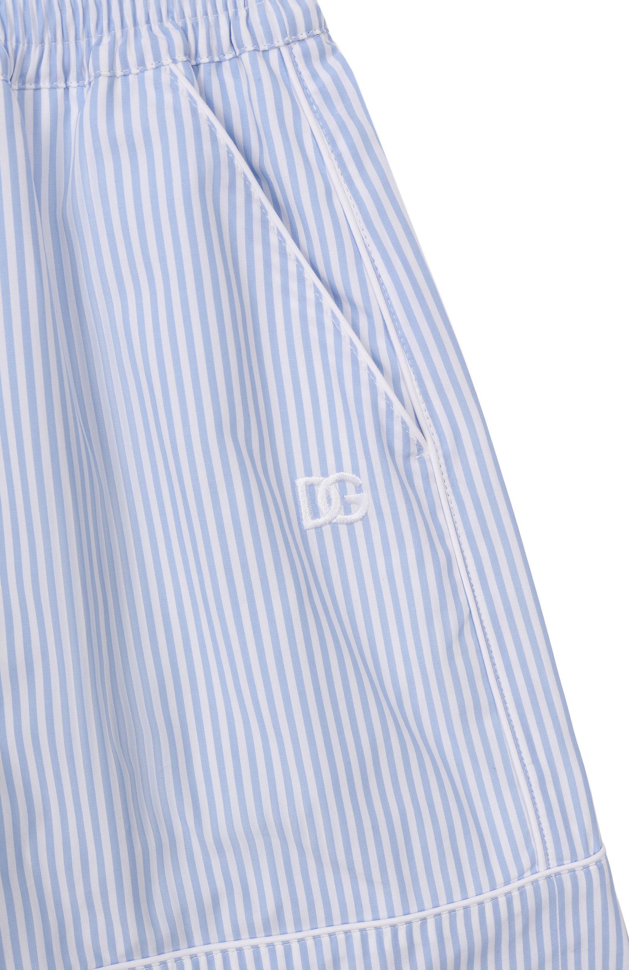 Хлопковые шорты DOLCE & GABBANA, арт. L52Q33/FR50S_001, фото 3