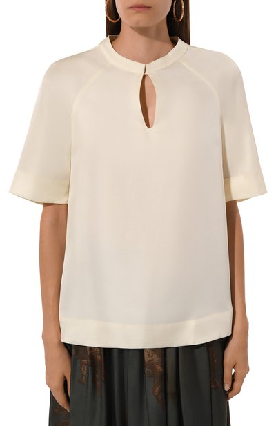 Шелковая блузка LOULOU DE SAISON, арт. ZEUS, фото 3