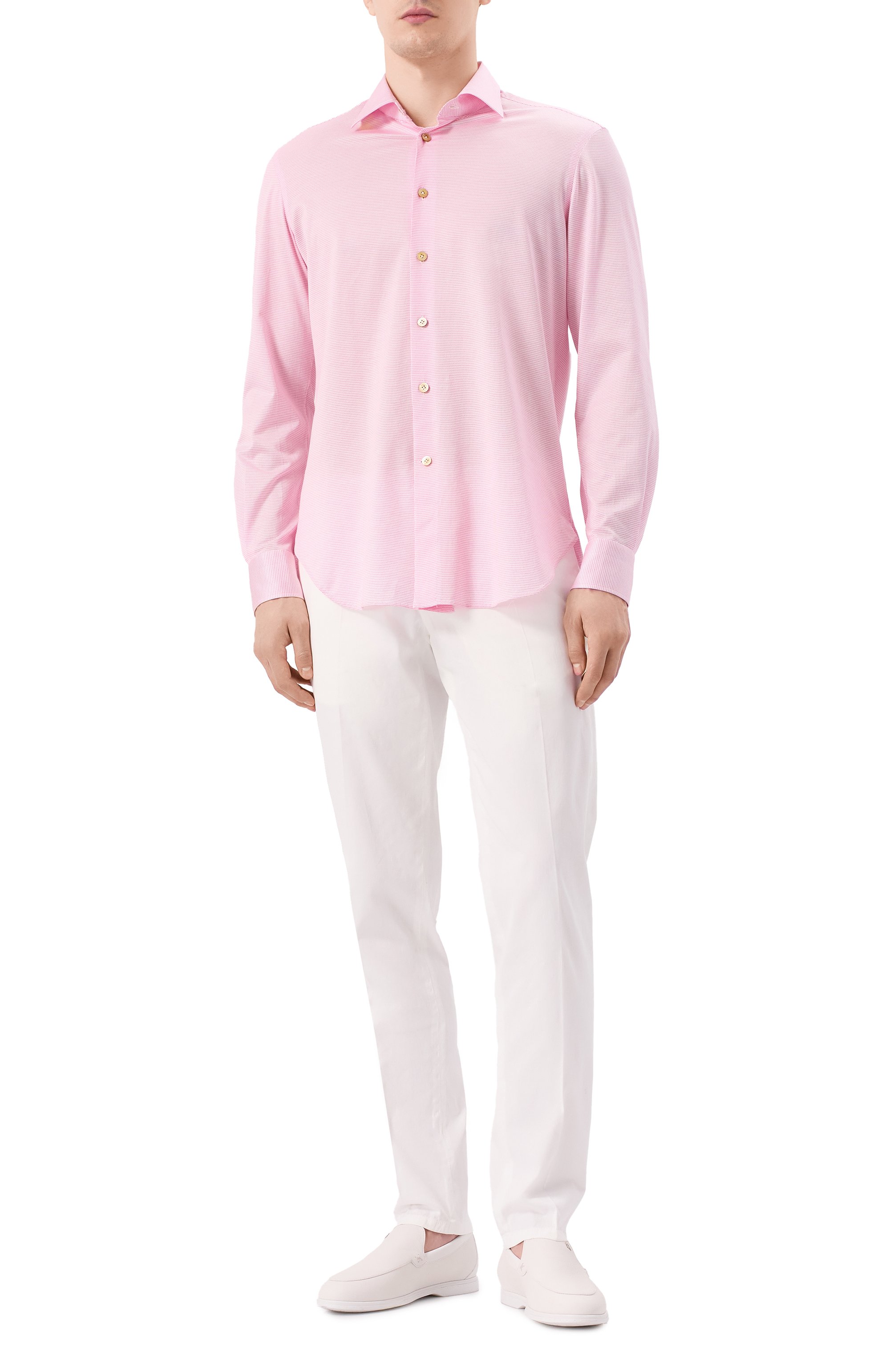 Брюки из хлопка и шелка L.B.M. 1911, арт. 8480/55022, фото 2