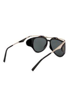 Женские солнцезащитные очки SAINT LAURENT черного цвета, арт. SL M137 AMELIA 001 | Фото 4 (Региональные ограничения белый список (Axapta Mercury): Не проставлено; Тип очков: С/з; Нос: Не проставлено; Материал: Металл, Пластик; Очки форма: Авиаторы; Оптика Гендер: оптика-женское)