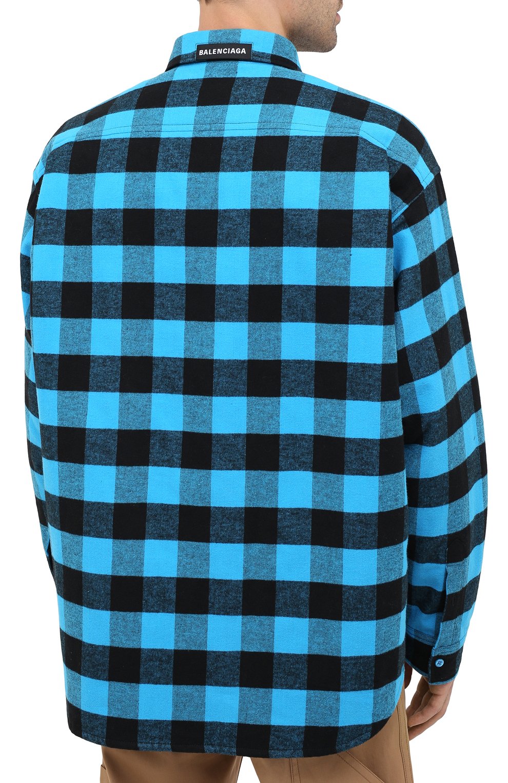 Хлопковая куртка-рубашка BALENCIAGA, арт. 626327/TIM26, фото 4