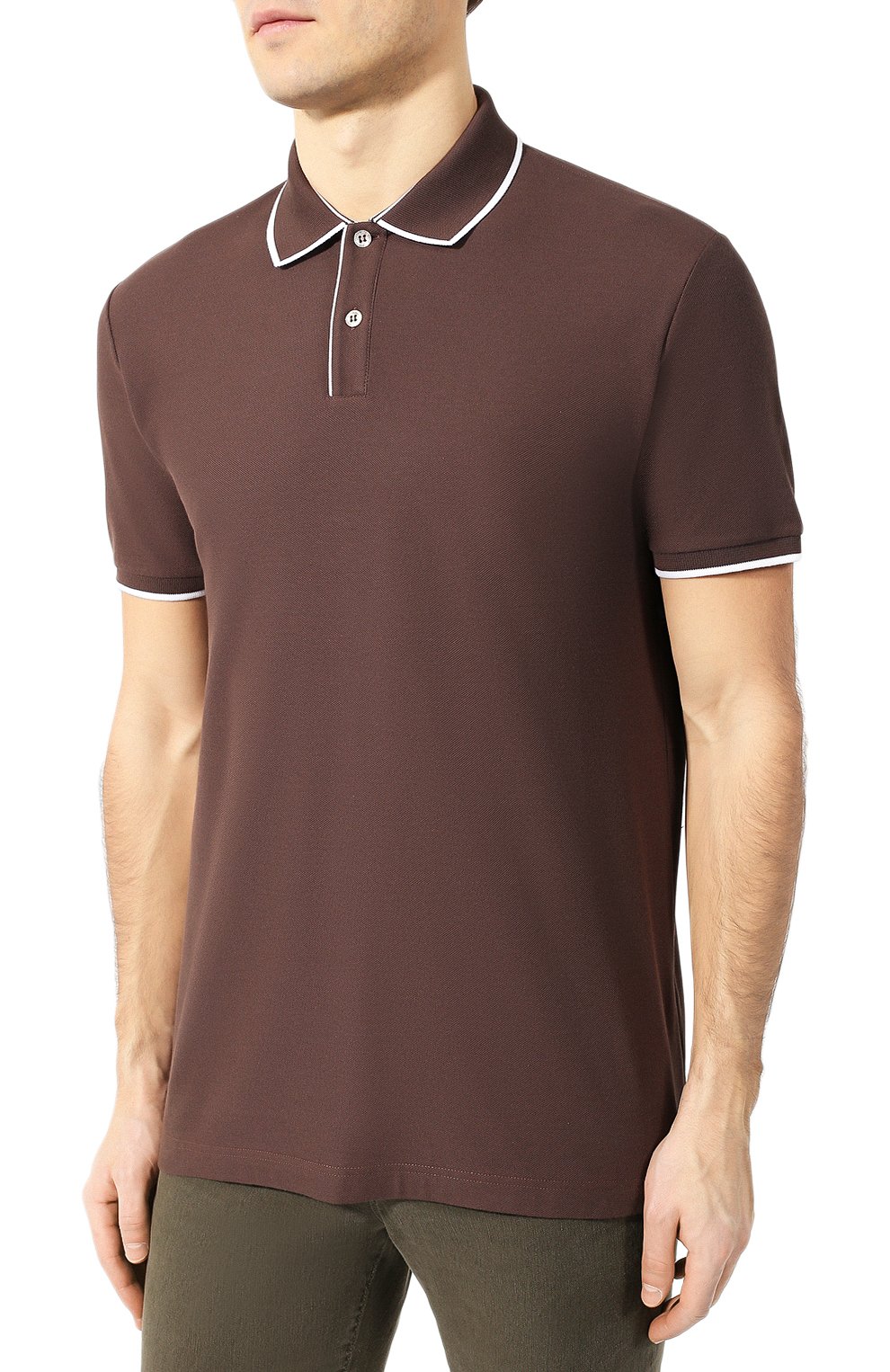 Хлопковое поло LORO PIANA, арт. FAI4903, фото 3