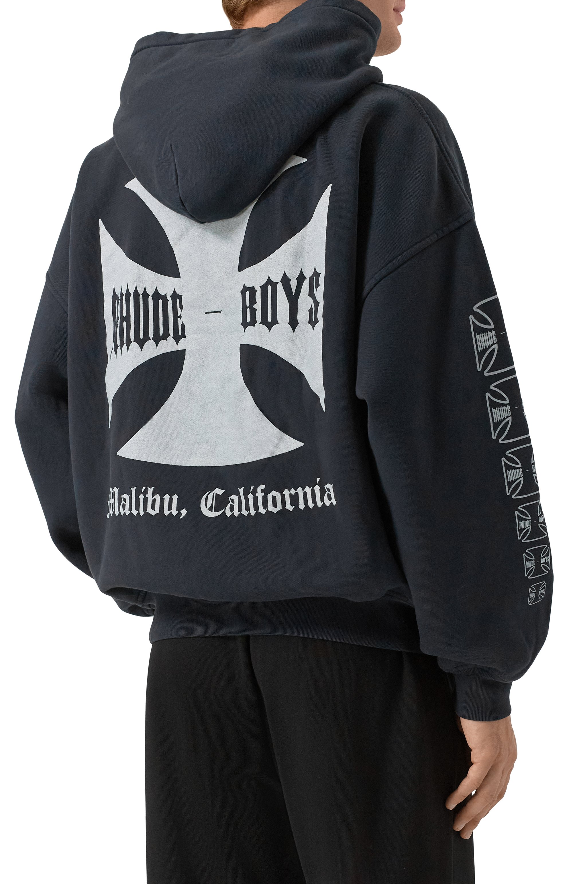 Хлопковое худи RHUDE, арт. RHPF25H006012, фото 4