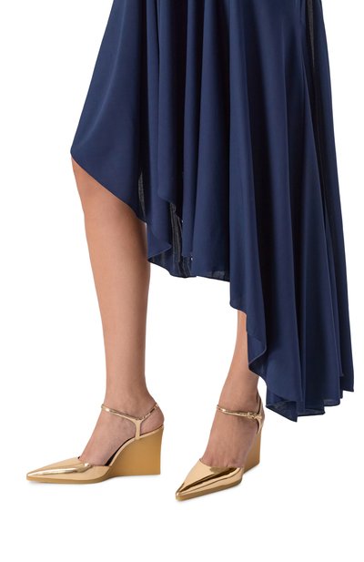 Женские кожаные туфли ALAIA, арт. AA3E3004I137