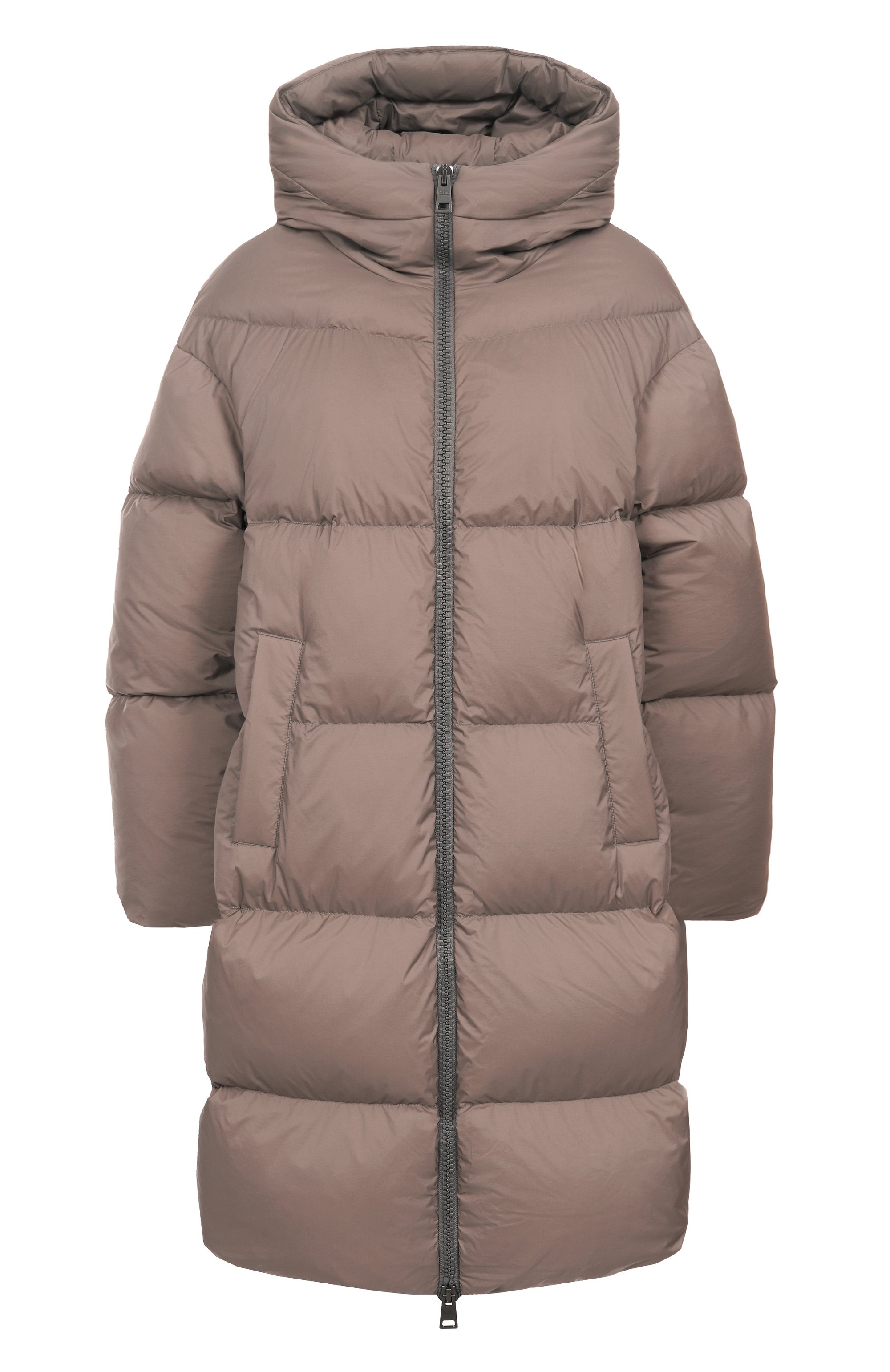 Пуховик HERNO бежевого цвета по цене 106000 руб., арт. PI002210D/19288, фото 1 Пуховик HERNO, арт. PI002210D/19288, фото 1