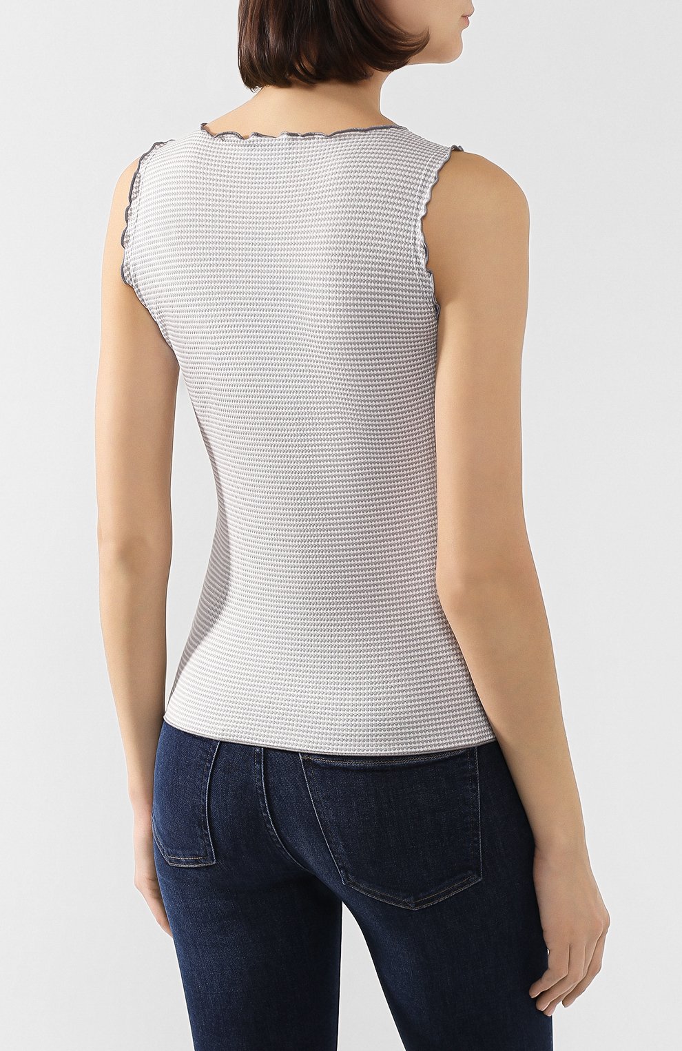 Топ из вискозы EMPORIO ARMANI, арт. 3H2K8D/2JL9Z, фото 4