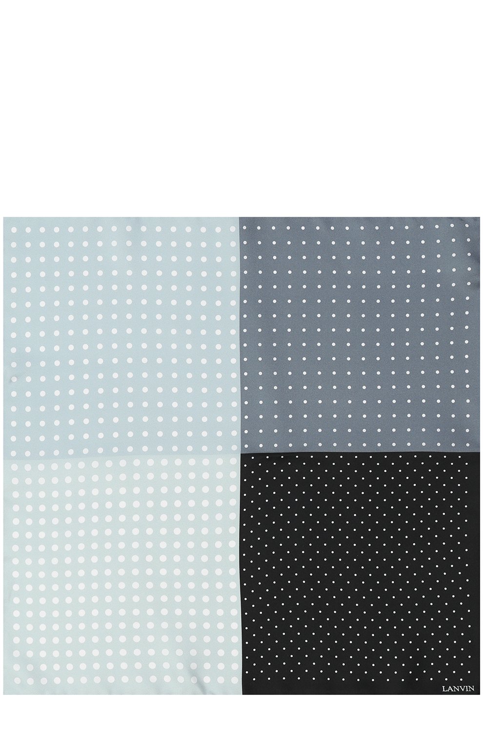 Шелковый платок с узором LANVIN, арт. 5833/HANDKERCHIEF, фото 2