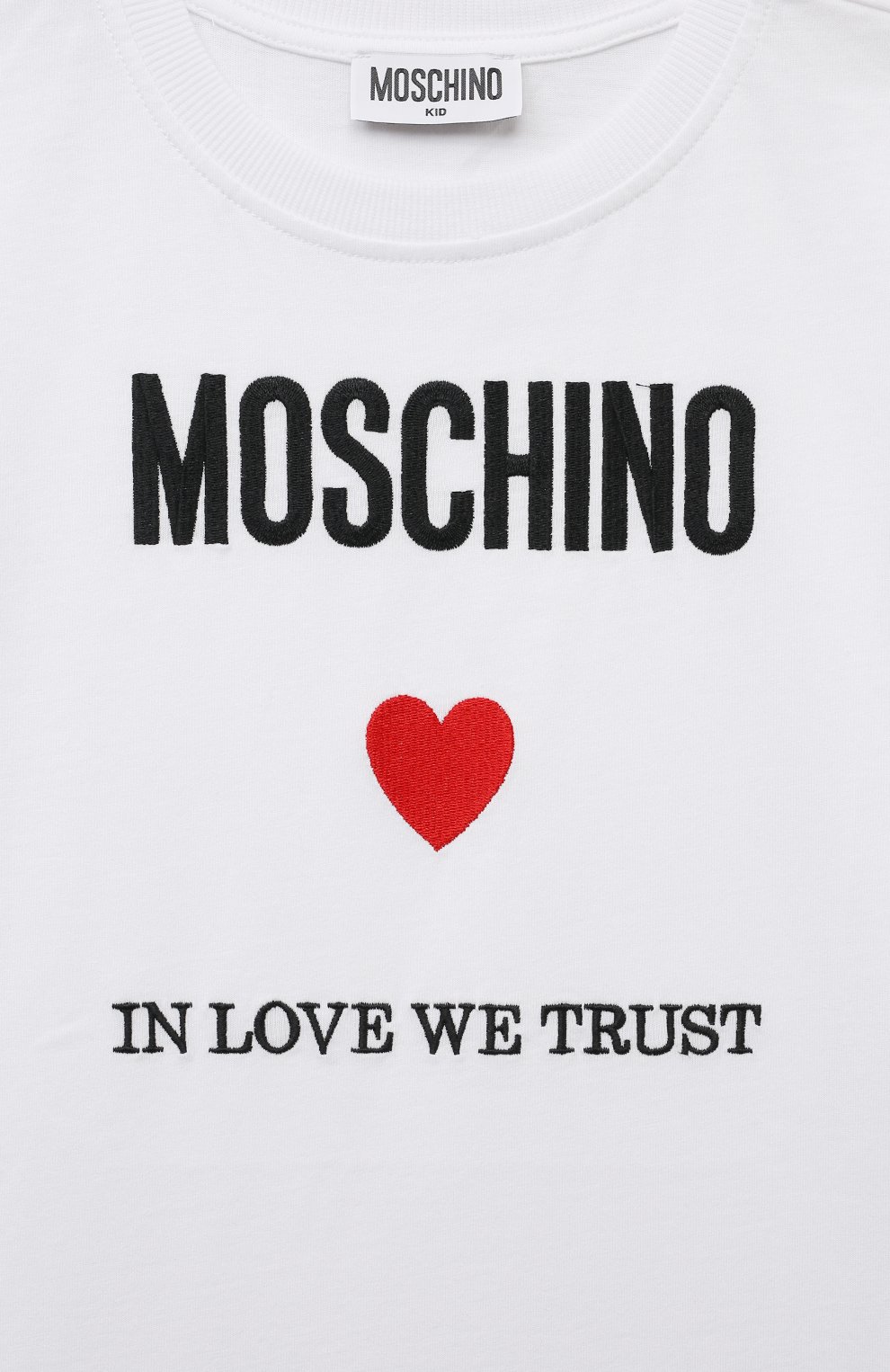 Хлопковое платье MOSCHINO, арт. HDV0EQ/LAA22/4-8, фото 3