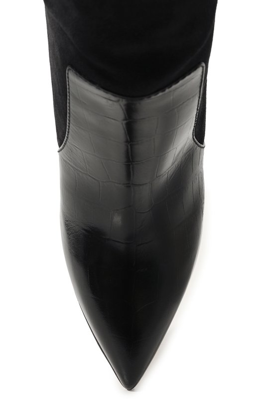 Замшевые сапоги Stiletto 85 Paris Texas PX1276/XC0V3 Чёрный  PX1276/XC0V3 Фото 6