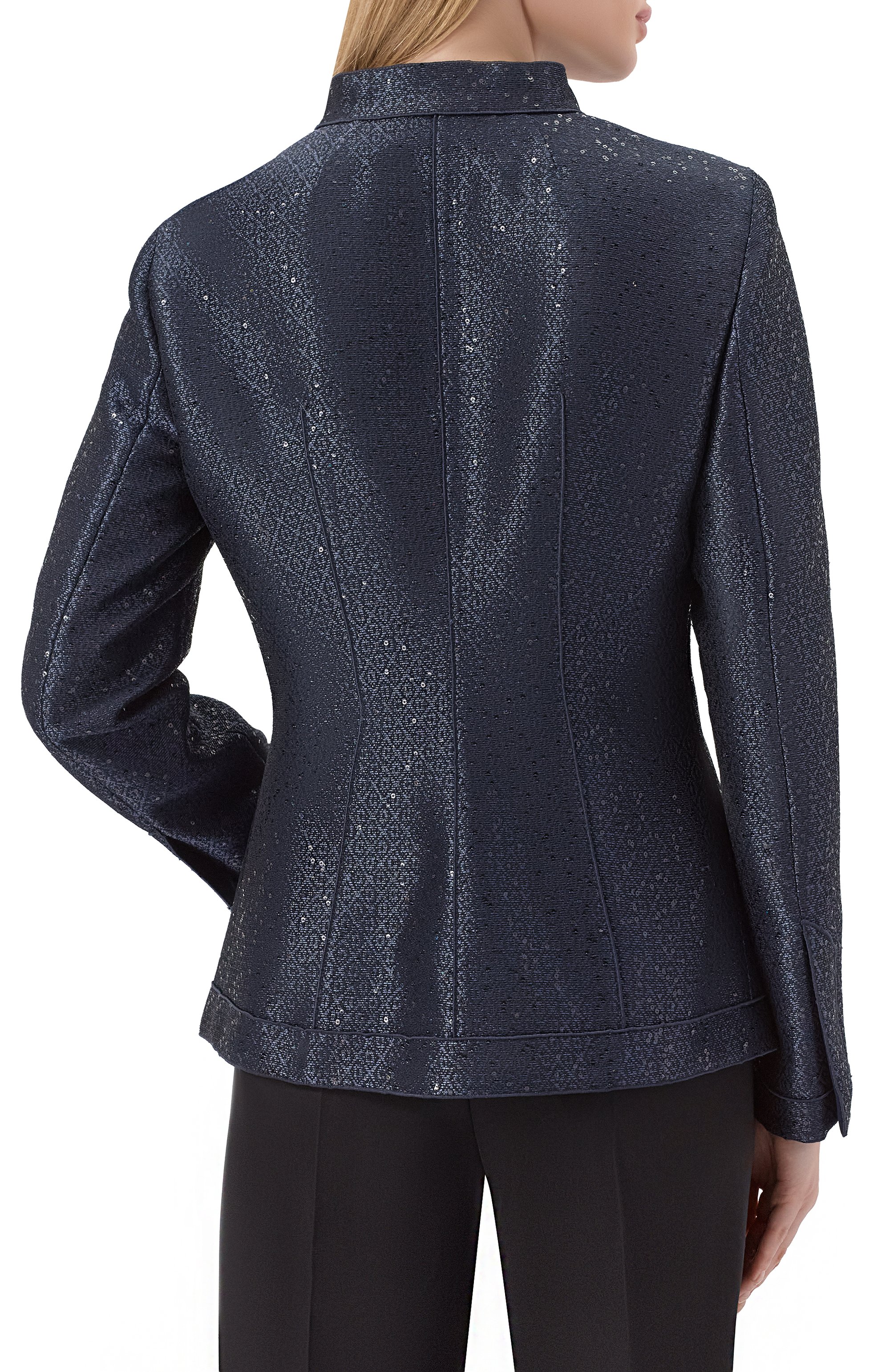 Жакет с отделкой пайетками GIORGIO ARMANI, арт. GW001554/TE16746, фото 4