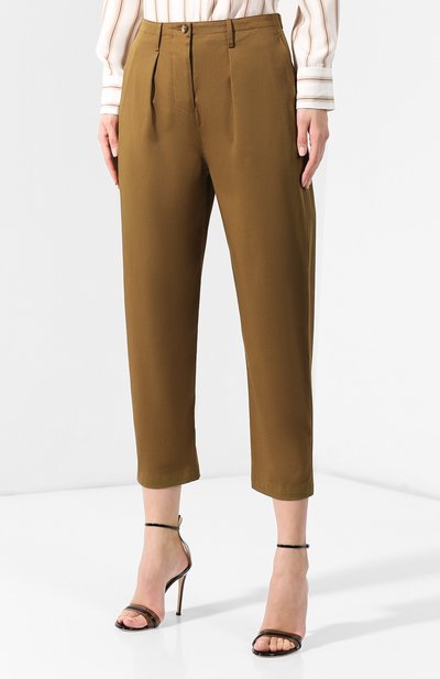 Хлопковые брюки VALENTINO, арт. RB3RB01E4G1, фото 3