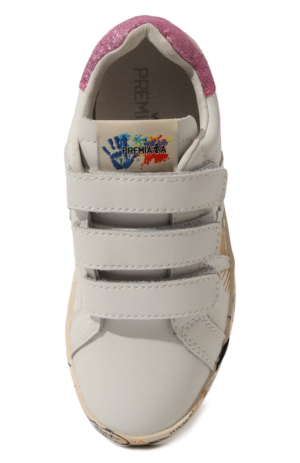 Кожаные кеды andy PREMIATA WILL BE, арт. 15209333/ANDY V/27-35, фото 4