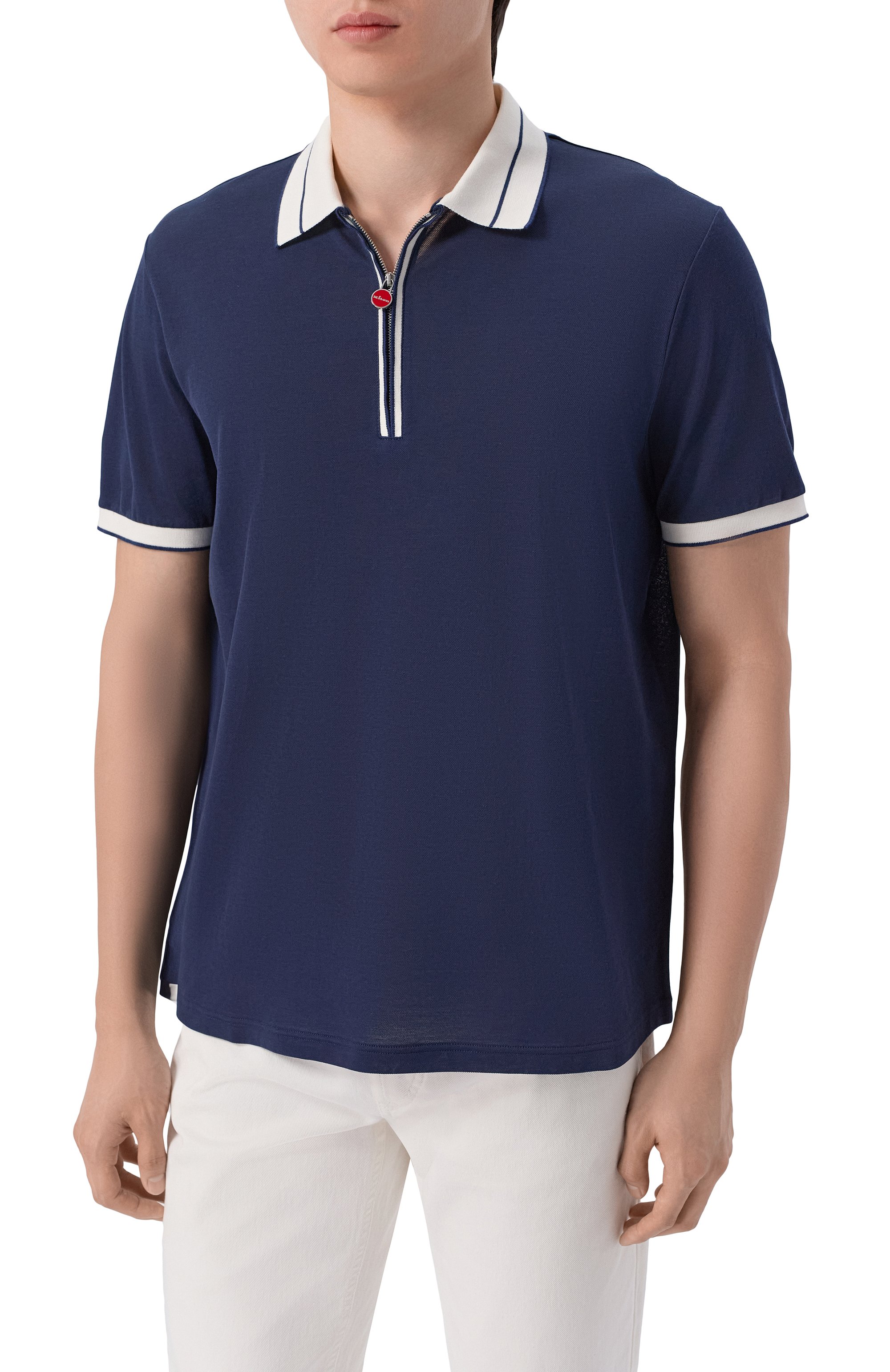 Хлопковое поло KITON, арт. UMK0880, фото 3