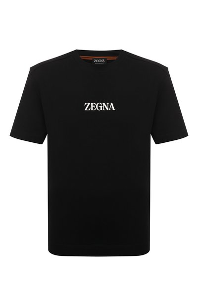 Мужская хлопковая футболка ZEGNA, арт. E7364/A777