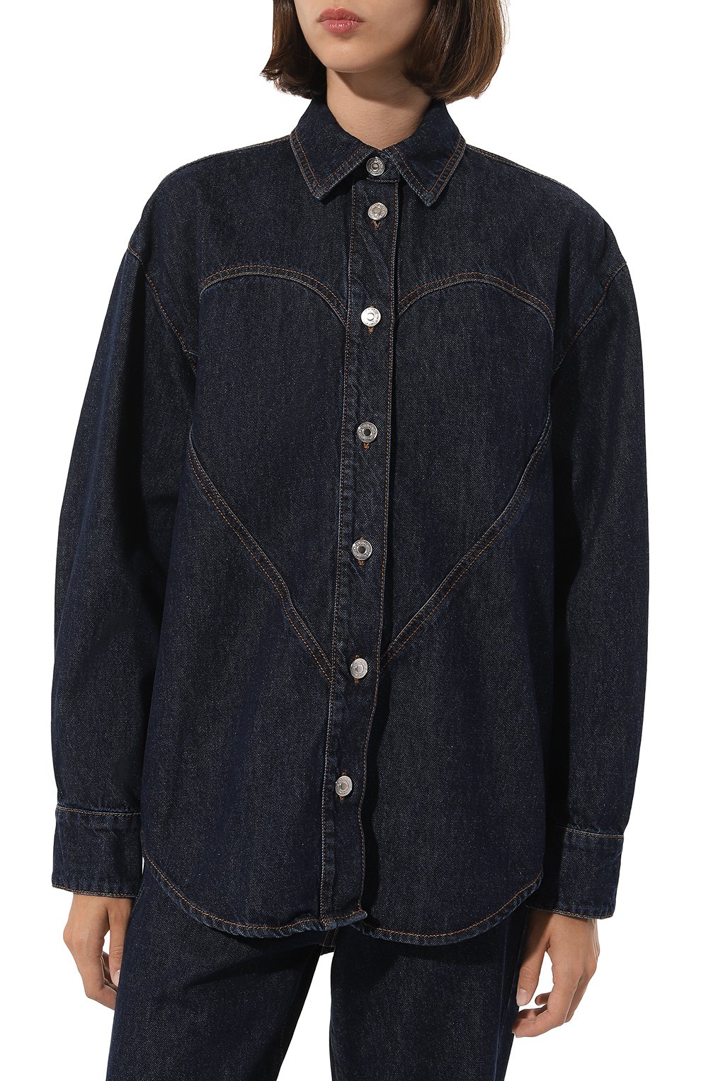 Джинсовая рубашка MSGM, арт. 3541MDE231L/237773, фото 3