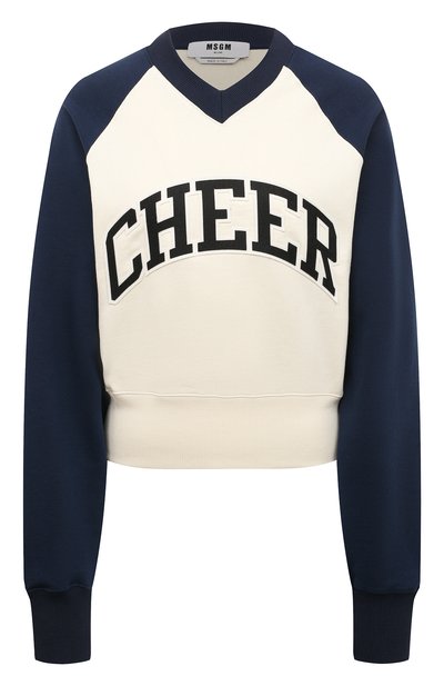 Хлопковый свитшот MSGM, арт. 3541MDM115/237799, фото 1