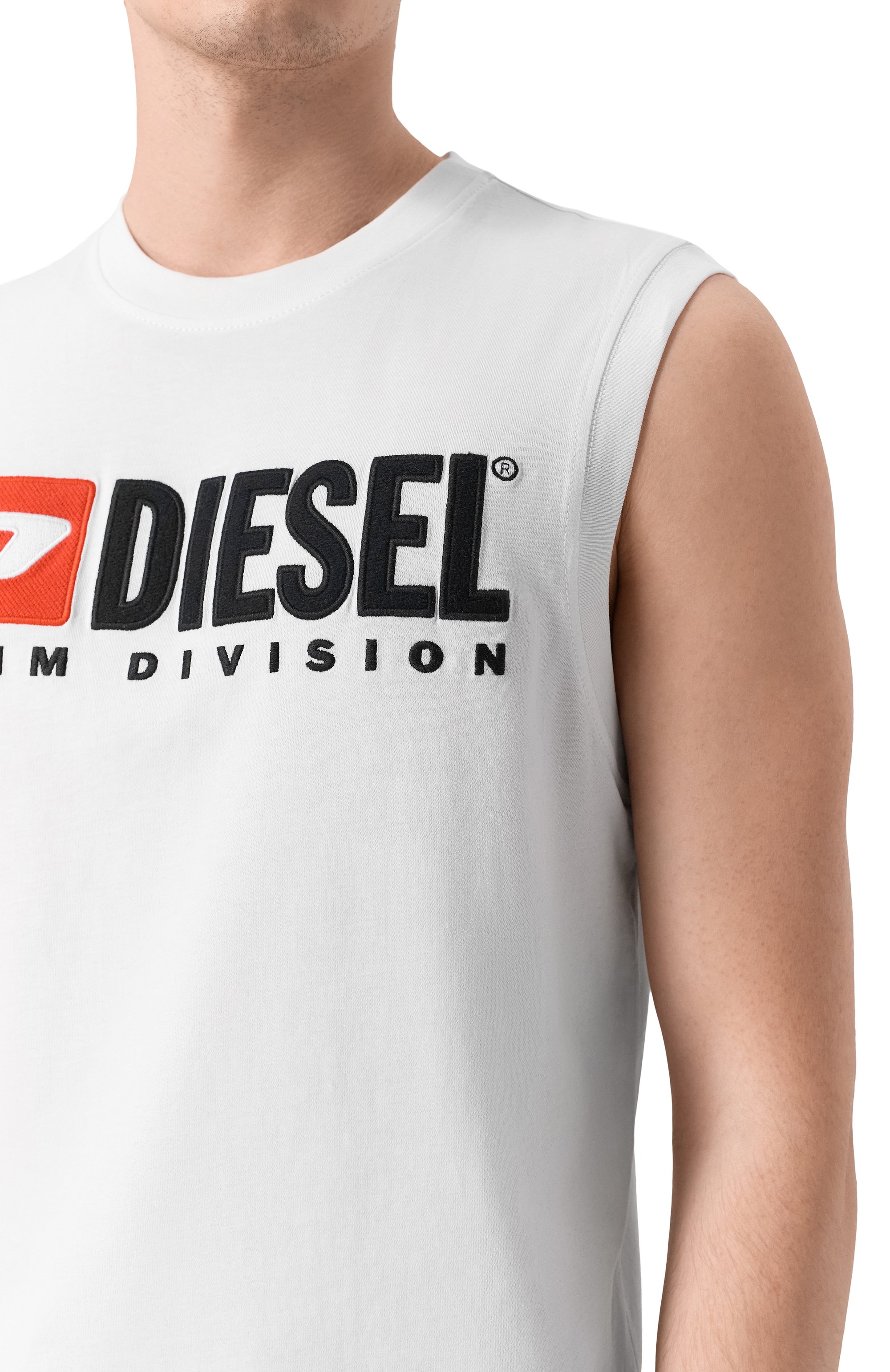 Хлопковая майка DIESEL, арт. A10508/0GRAI, фото 5