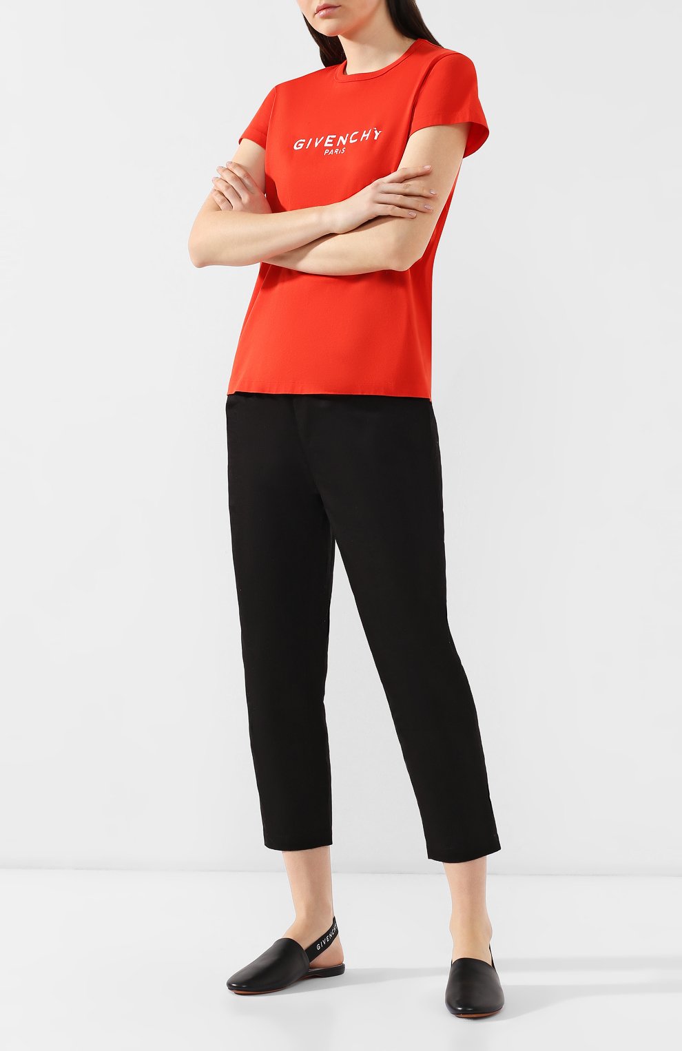 Кожаные сабо GIVENCHY, арт. BE2003E00H, фото 2