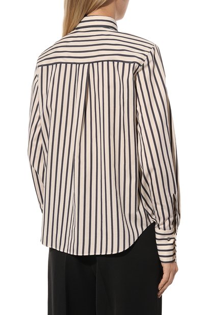 Рубашка из хлопка и шелка BRUNELLO CUCINELLI, арт. MA767MU816, фото 4