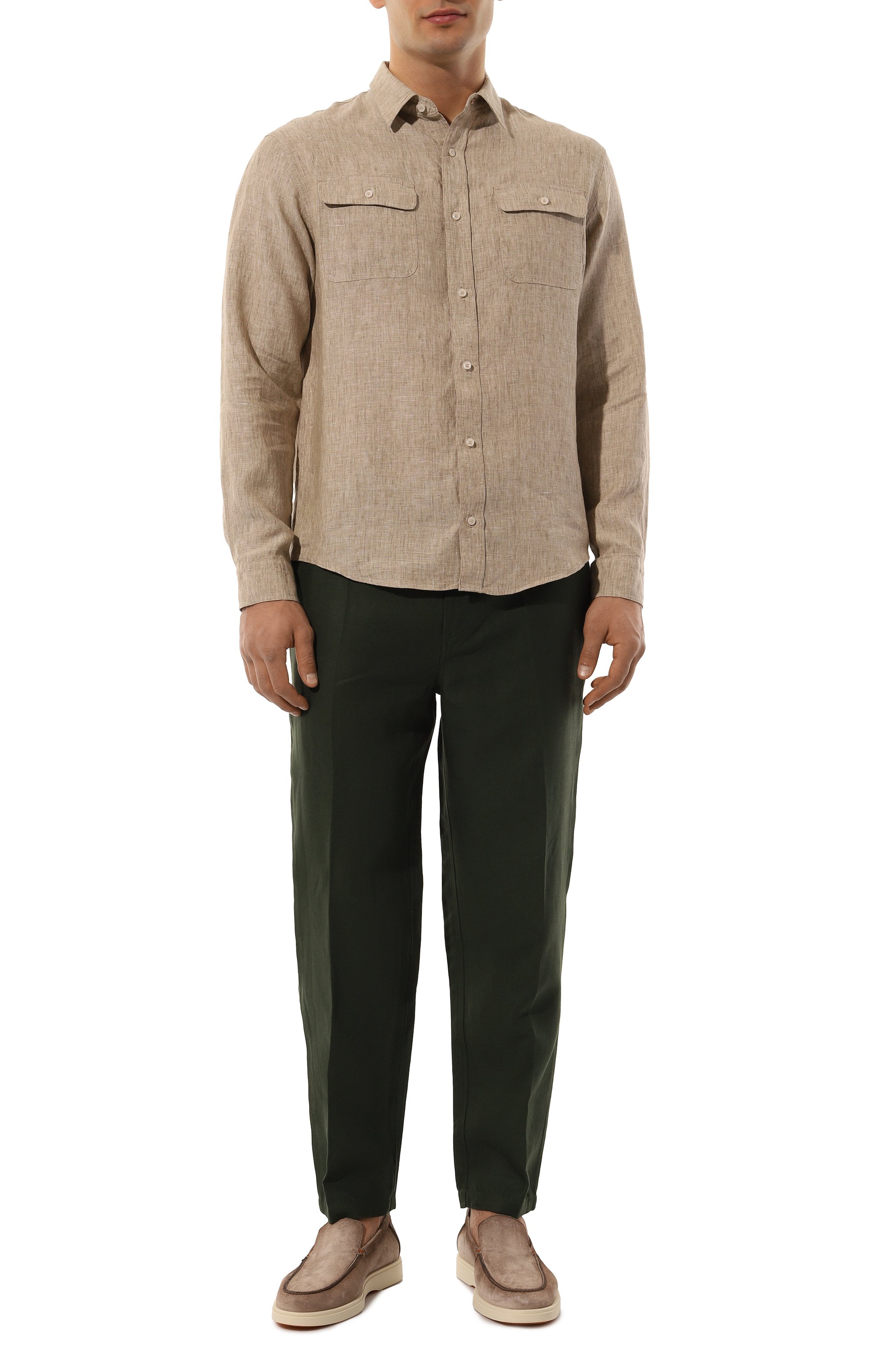 Льняные брюки DEREK ROSE, арт. 9800/SYDN001, фото 2