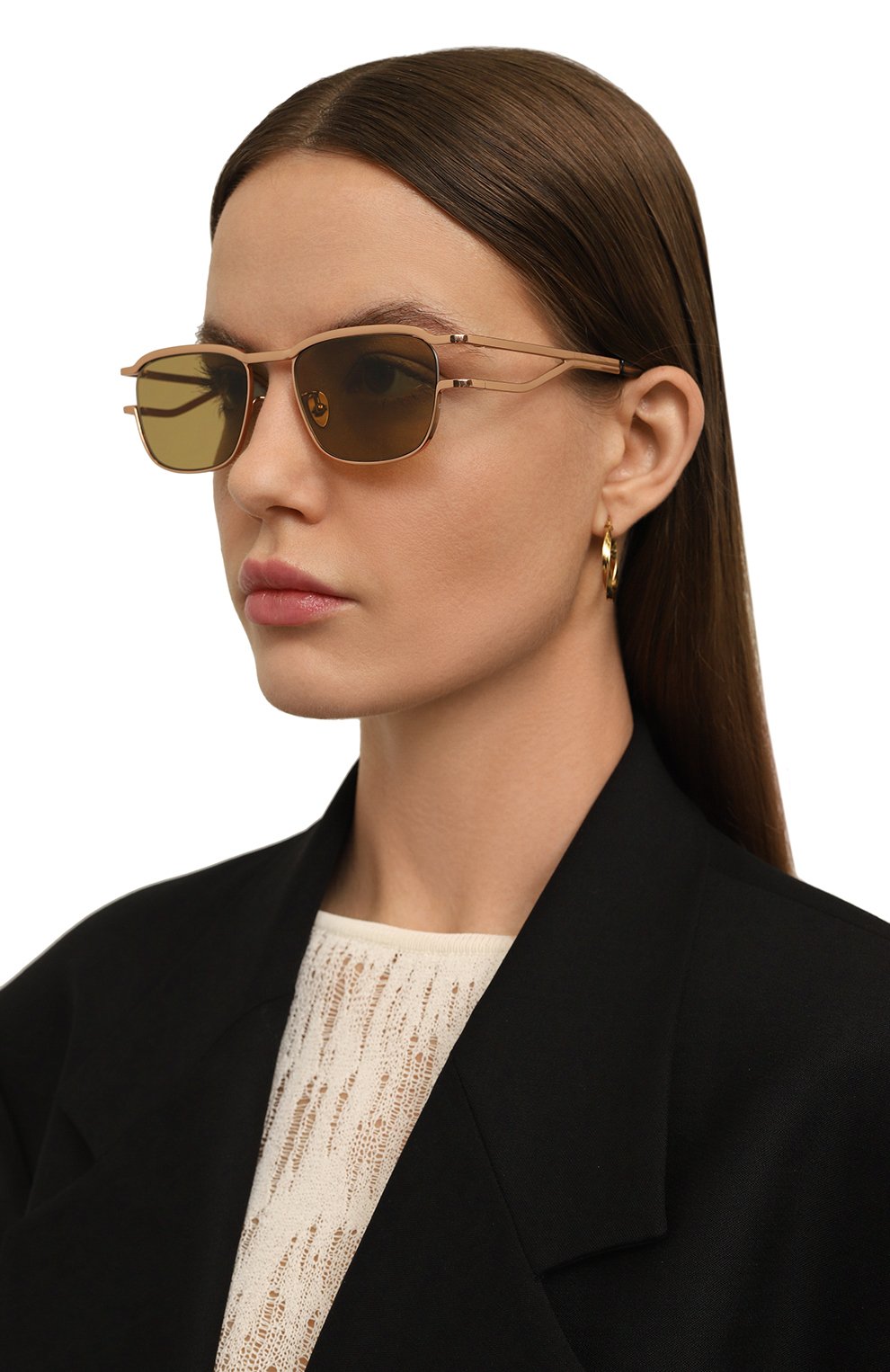 Солнцезащитные очки PROJEKT PRODUKT коричневого цвета по цене 38100 руб., арт. CL3 CPG, фото 2 Солнцезащитные очки PROJEKT PRODUKT, арт. CL3 CPG, фото 2