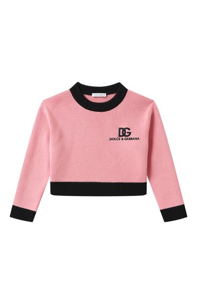 Пуловер из хлопка и кашемира DOLCE & GABBANA, арт. L5KWK5/JFMLL/2-6