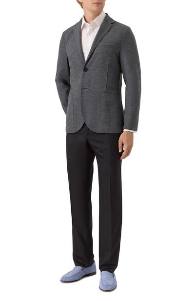 Замшевые лоферы dg classic DOLCE & GABBANA, арт. A50716/AT441, фото 2